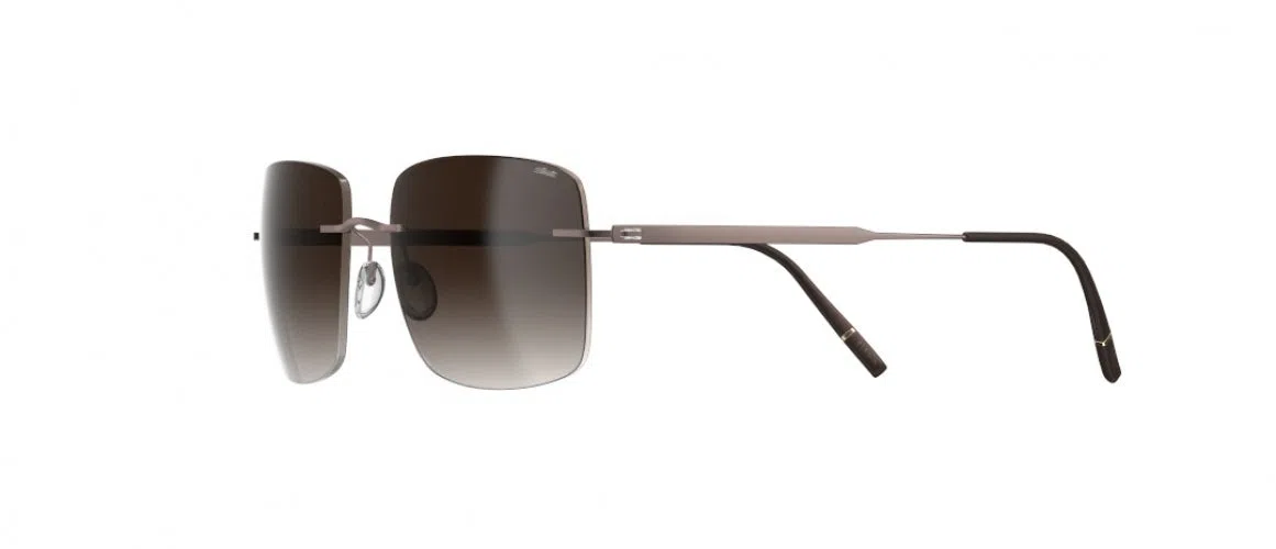 Silhouette Chesterman Rimless 8752 Sunglasses - view 12